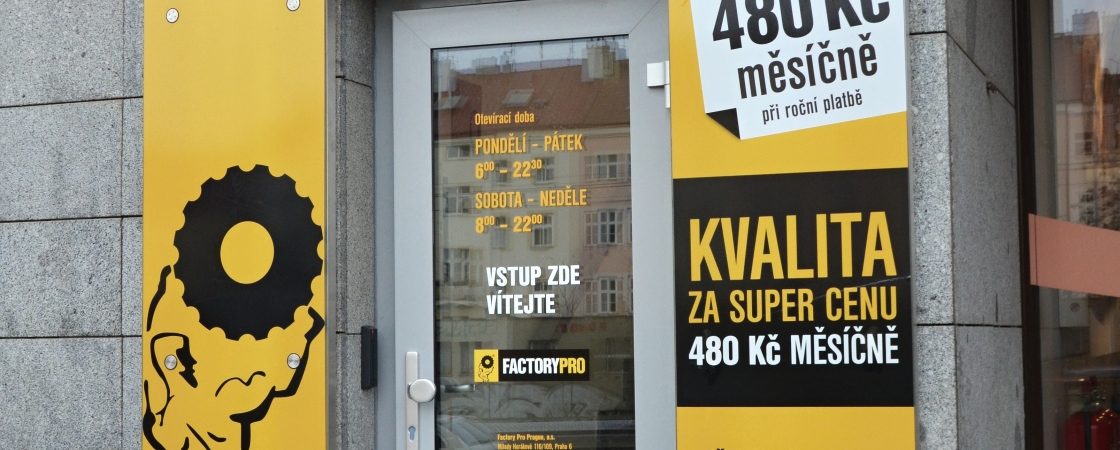 Fitness Factory Pro Hradčanská Fitness Factory Pro Hradčanská